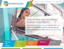 Tablet Screenshot of businesslink.ca